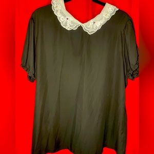 Forever 21 + Peter Pan collar Top.